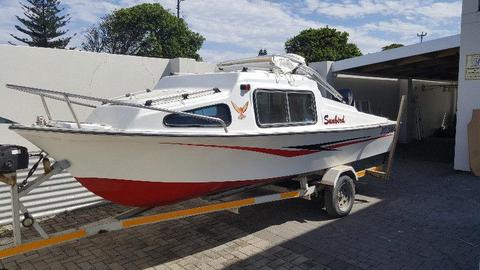 AceCraft daytripper 19ft River boat with trailer
