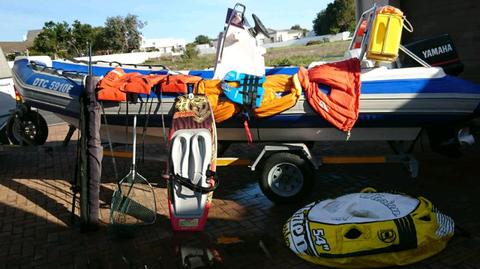 5.4m flite rubber duck 90hp yamaha