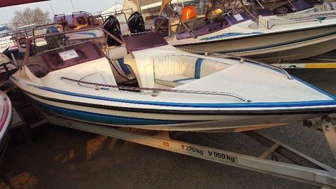 Xtaski Bow rider Hull and trailer