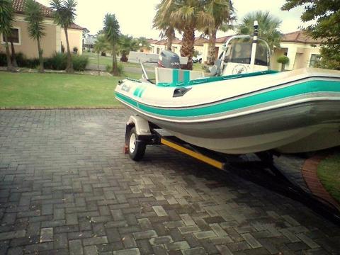 Rubberduck Prestige ,CAT, Registered trailer galv ,mint condition!