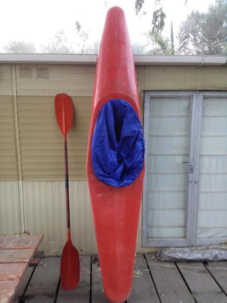Plastic kayak