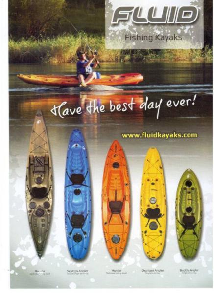 Fluid Kayak's For Sale