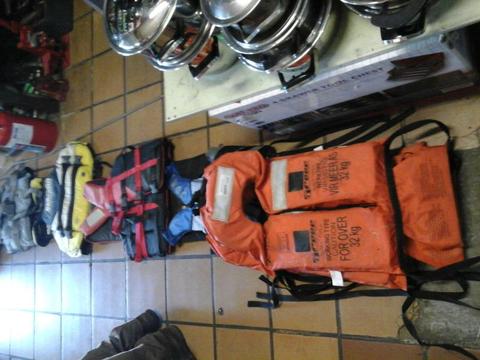 Second hand life jackets R260 each