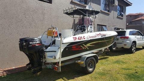 ORACLE 17ft 2 x 60HP SUZUKI FOUR STROKES