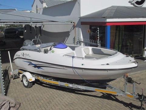 Latitude 19ft with a Honda BF115 hp Four stroke engine