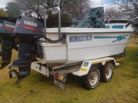 Sea Boat with Trailer for sale - Excellent condition