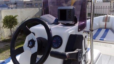 Falcon 5.1m semi rigid rubberduck boat for sale