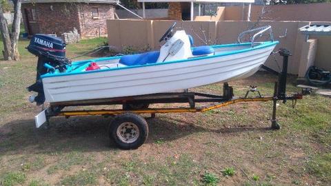 3m Dingy With 15hp Yamaha