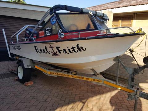 Viking ski boat with 75Hp Yamaha