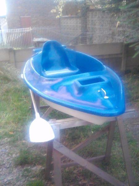 Unused new fishing canoe