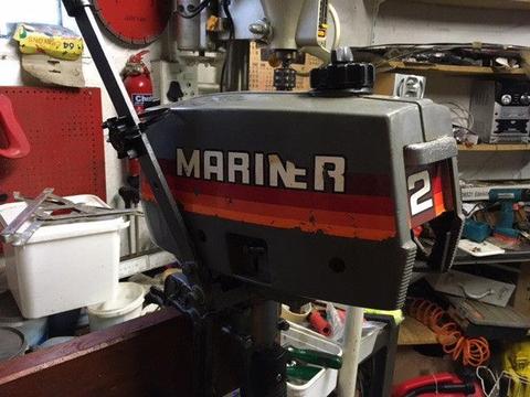 Mariner 2 hp yacht tender outboard