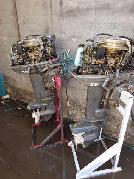 2 x 30 mariner outboard