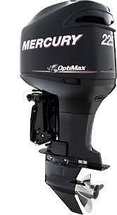 New Mercury 225hp Optimax EFI 2 Stroke Outboard Motor