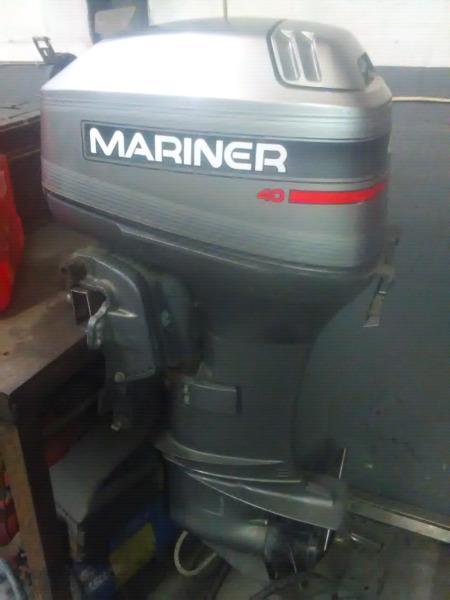 40hp Mariner outboard boat engine
