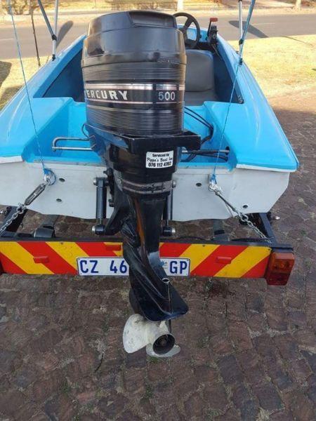 Fishing Boat with Trailer for sale