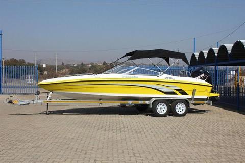 2013 Panache 2150 with 225 Hp Evinrude Etec