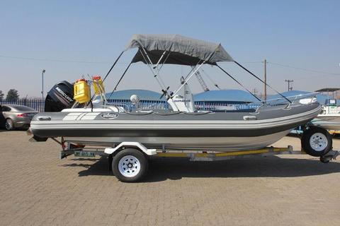 6 M Infanta Rubberduck with 2 x 60 Hp Fourstroke engines
