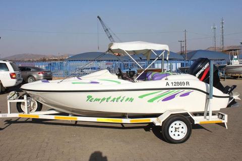 Temtation with 75 Hp Mercury