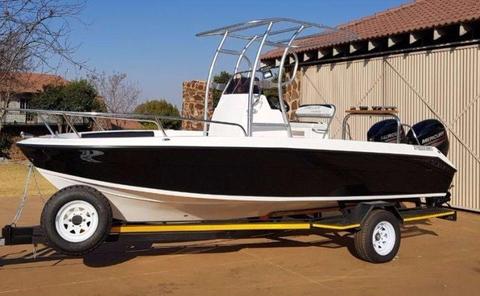 2014 Expression 600 with 2x 60hp Mercury Big Foot 4-stroke Motors