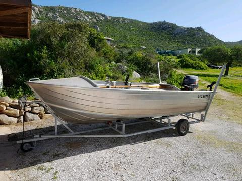 Aluminium boat, Quintrex with 30 Yamaha