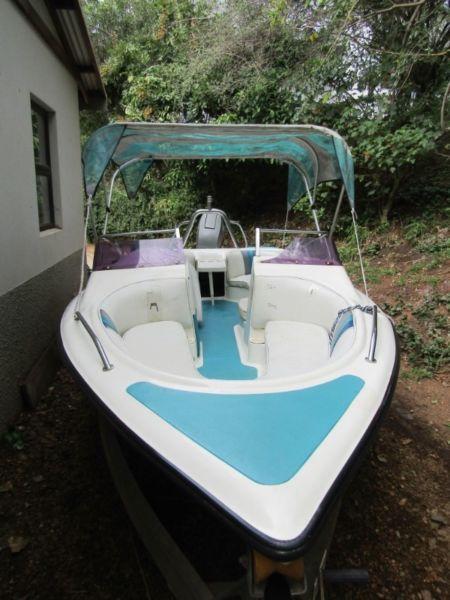 Speed boat with 60hp yamaha