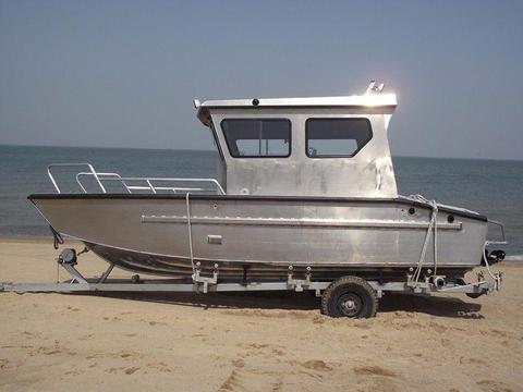 Abelly 750 Aluminum Landing Craft with or Without Cabin