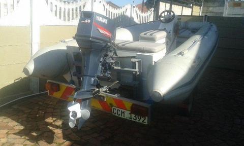 4/7 Meter Semi Riged Duck for sale