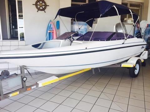 17ft Viking Velocity with 1 x 115HP 4-stroke Mariner