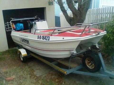 Supercat Witblits 430 with 2x 25 Mariners