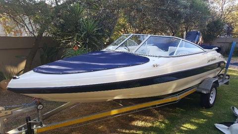 2008 Sensation 18LS Bowrider With Mercury 150 EFI
