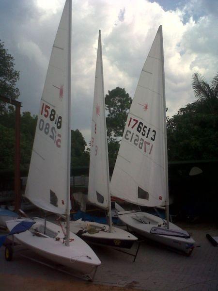 Laser, Laser two, Gypsy sailing dinghies