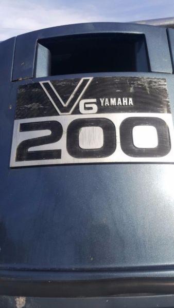 Yamaha 200HP V6 Engines X2
