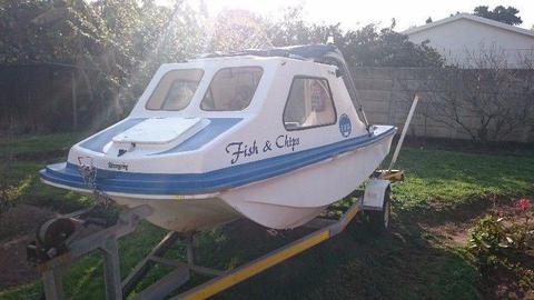Cabin boat for sale