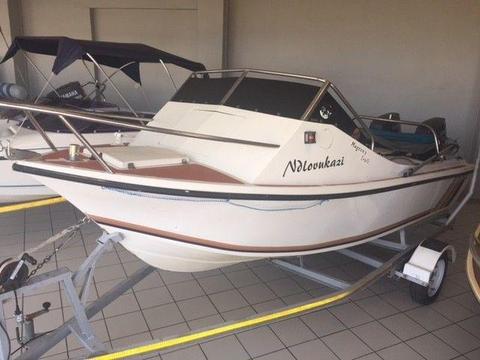 15ft Skicraft with 2 x 30HP Yamaha 2-stroke motors