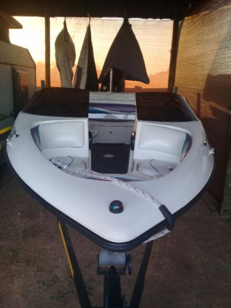 16 Ft Sensation with 115 Mercury