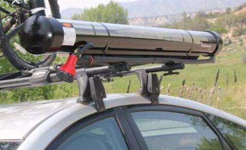 Roof rack roof showers