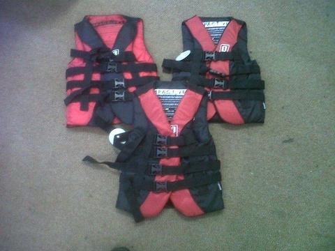 Kayak flotation jackets