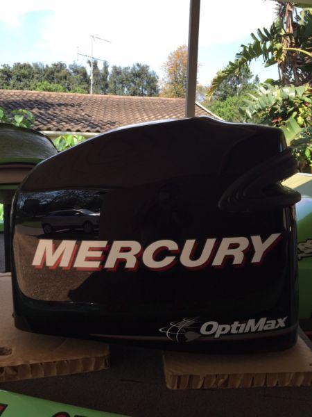Mercury optimax cowl