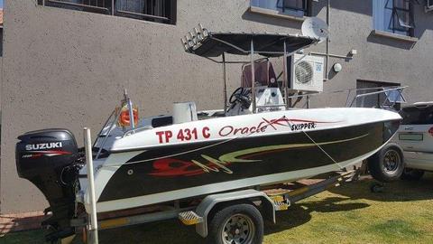 2012 ORACLE 17ft 2 x 60HP SUZUKI FOUR STROKES