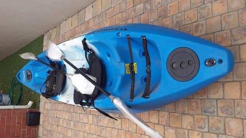 Kayak and Paddles for sale