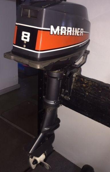 8HP Mariner 2-stroke outboard motor
