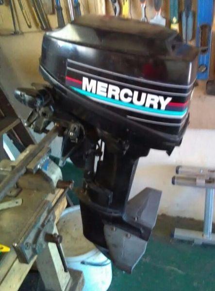 Mercury 15hp boat motor