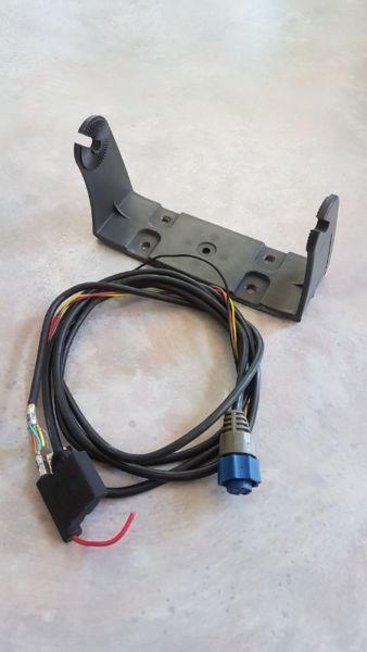 Lowrance HDS5 Mounting Bracket and Power Cable