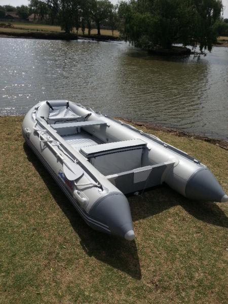 3.8m MK III Aquastrike Inflatable Boats (with Aluminium Flooring)