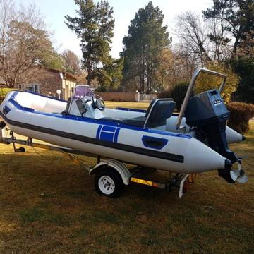 Rubber duck 85hp yamaha