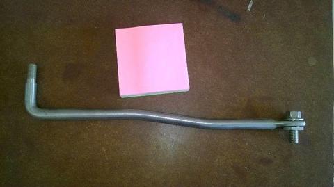 Outboard motor steering connecter rod