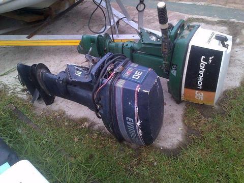 Two Long Shaft motors.For sale or swop!
