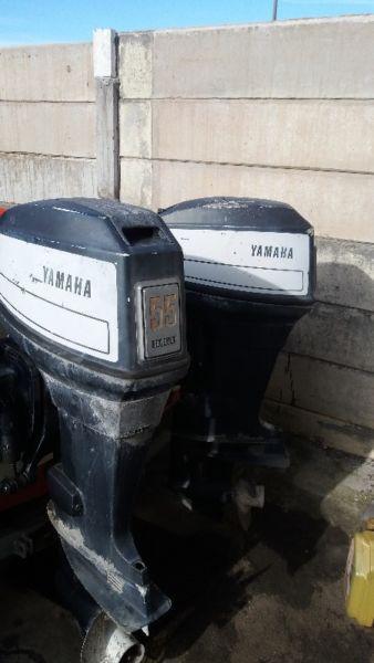 Yamaha 55 x2 motors