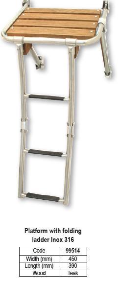 For Sale New Platform with folding ladder