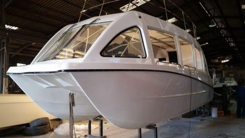 30ft custom built boats..from house boats to ferrys